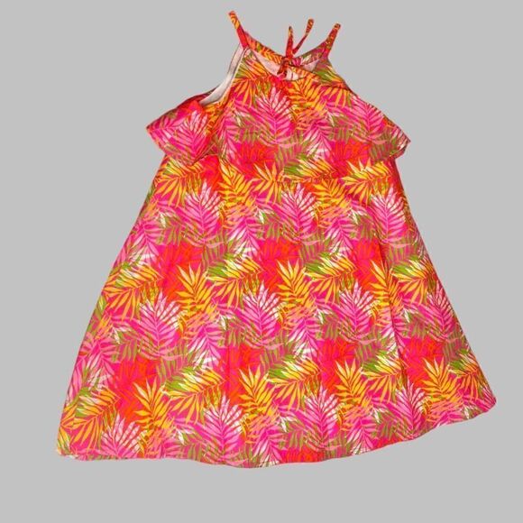 TOMMY BAHAMA Summer Dress Floral Print Little Girl Size 6 - Picture 1 of 7